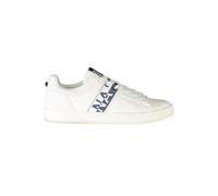 Napapijri Baskets à lacets blanches chic avec logo pour homme, blanc, 47 EU