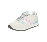 NAPAPIJRI Baskets basses 'Astra' bleu clair / rose clair / blanc naturel, Taille 38