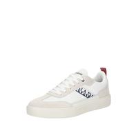 NAPAPIJRI Baskets basses 'Bark' marine / rouge foncé / blanc / blanc cassé, Taille 45