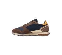 NAPAPIJRI Baskets basses 'Virtus 02' crème / bleu marine / marron / citron, Taille 46