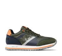 Napapijri - Baskets de course vertes avec lignes féminines - Homme - Chaussures - Vert - Taille: 44 EU