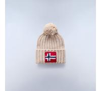 Napapijri Beanie Hat Adults Beige Dimity Hommes Unisex