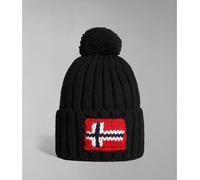 Napapijri Beanie Hat Adults Noir Hommes Unisex