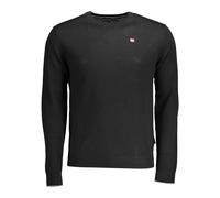 Napapijri - Black Sweater - Homme - Pulls - Noir - Taille: M