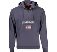Napapijri Blue Pull en coton pour homme - S