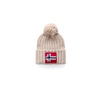 NAPAPIJRI Bonnet 'Semiury 5' beige / bleu / rouge, Taille 55-60
