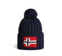 NAPAPIJRI Bonnet 'Semiury' marine / rouge / blanc, Taille 55-60