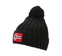 NAPAPIJRI Bonnet 'SEMIURY' rouge / noir / blanc, Taille 52