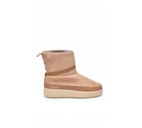 Napapijri - Botte effet suède - Femme - Chaussures - Beige - Taille: 37 EU