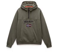 Napapijri - Burgee Half Zip Hoodie 2.0 - Sweat à capuche - XL - tea leaf