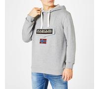 Napapijri Logo Hoodie Marl gris XL Male
