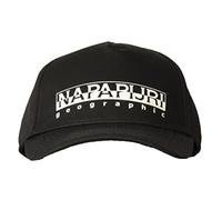 Napapijri Chapeau Casquette visière Partie arrière réglable Article NP0A4GAZ F-Box Cap, 041 Black, Taille Unique