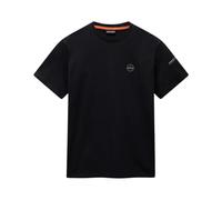 Napapijri - Chemises à Manches Courtes avec Badge - Homme - Tops - Noir - Taille: S