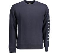 Napapijri Chic Blue Round Neck Sweatshirt avec logo - Xxl