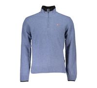 Napapijri - Col roulés - Homme - Pulls - Bleu - Taille: 2XL