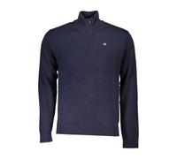 Napapijri - Col roulés - Homme - Pulls - Bleu - Taille: L