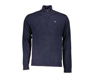 Napapijri - Col roulés - Homme - Pulls - Bleu - Taille: L