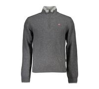 Napapijri - Col roulés - Homme - Pulls - Gris - Taille: 2XL