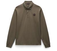 Napapijri - E-Badge L/S - Polo - M - tea leaf
