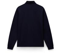 Napapijri - E-Badge L/S - Polo - S - blu marine