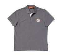 Napapijri - E-Clanis SS Polo - Homme - Tops - Gris - Taille: M