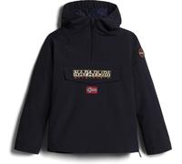 NAPAPIJRI Veste mi-saison 'RAINFOREST' beige / bleu nuit / rouge, Taille 140