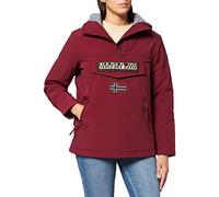 Napapijri Femme Rainforest W PKT 3 Veste de Sport, Rosso, Small