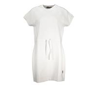Napapijri, Femme, Robes, Blanc, Taille: 36 FR Robe sportive blanche à manches courtes