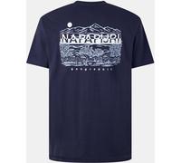Napapijri Graphic T-Shirt Mens Marine 176 L Male