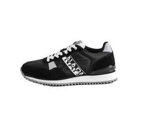 Napapijri, Homme, Chaussures, Noir, Taille: 41 EU Baskets de running en nylon et cuir