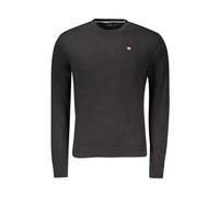 Napapijri, Homme, Pulls, Noir, Taille: XL Pull Homme en Coton Noir
