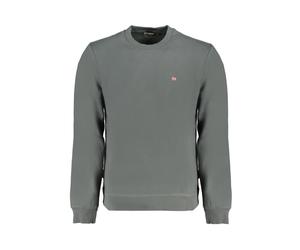 Napapijri, Homme, Sweatshirts et sweats à capuche, Vert, Taille: 2XL Pull en Coton Vert