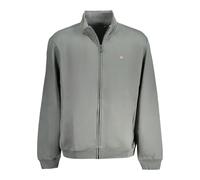 Napapijri, Homme, Sweatshirts et sweats à capuche, Vert, Taille: 2XL Sweat à Capuche Vert à Fermeture Éclair Logo Brodé