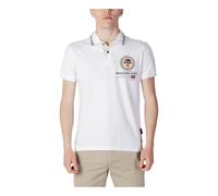 Napapijri, Homme, Tops, Blanc, Taille: M Polo Homme Blanc