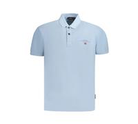 Napapijri, Homme, Tops, Bleu, Taille: 3XL Polo Bleu Clair