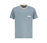 Napapijri, Homme, Tops, Bleu, Taille: M T-Shirt à Manches Courtes