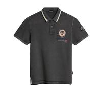 Napapijri, Homme, Tops, Gris, Taille: XL Polo Gandy Regular Fit Coton Gris