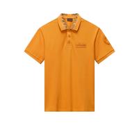 Napapijri, Homme, Tops, Orange, Taille: L Polo à Manches Courtes