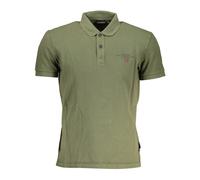 Napapijri, Homme, Tops, Vert, Taille: S Polo Manches Courtes Vert Homme