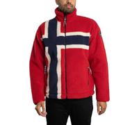 Napapijri Homme Veste Polaire Fiemme, Red, L