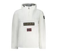 NAPAPIJRI Veste mi-saison 'Rainforest' bleu / rouge / noir / blanc, Taille XL
