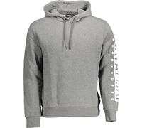 Napapijri Hoodie Grigio manches longues avec capuche : Taille - 2XL Taille : 2XL