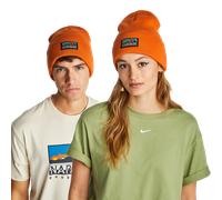 Napapijri Knit Unisexe - Bonnets, Orange - Taille One Size - Poly (Polyester) Orange One Size