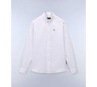 Napapijri Terra Long Sleeve Shirt Blanc L Homme