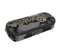 Napapijri Mallette Cas Scolaire Article 4BNN3Z05 North Cape SLG Pencil Case cm. 23 x 9 x 6, F50 Camo Grey,