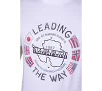 Napapijri T-shirt homme imprimé circulaire