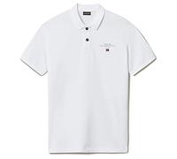 Napapijri Elbas 4 Short Sleeve Polo Blanc L Homme