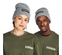 Napapijri Mountain Unisexe - Bonnets, Gris - Taille One Size - Laine Grey One Size