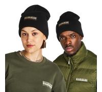 Napapijri Mountain Unisexe - Bonnets, Noir - Taille One Size - Laine Black One Size