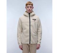 Napapijri Polaire à capuche zippée T-Tynik Beige 2XL